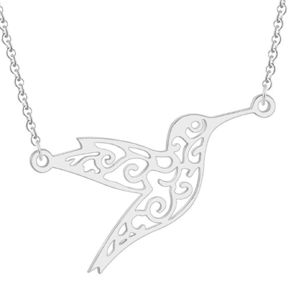 NEW!💙💎PRETTY!💍SILVERY! HUMMINGBIRD BRACELET💎💙 - Picture 6 of 7